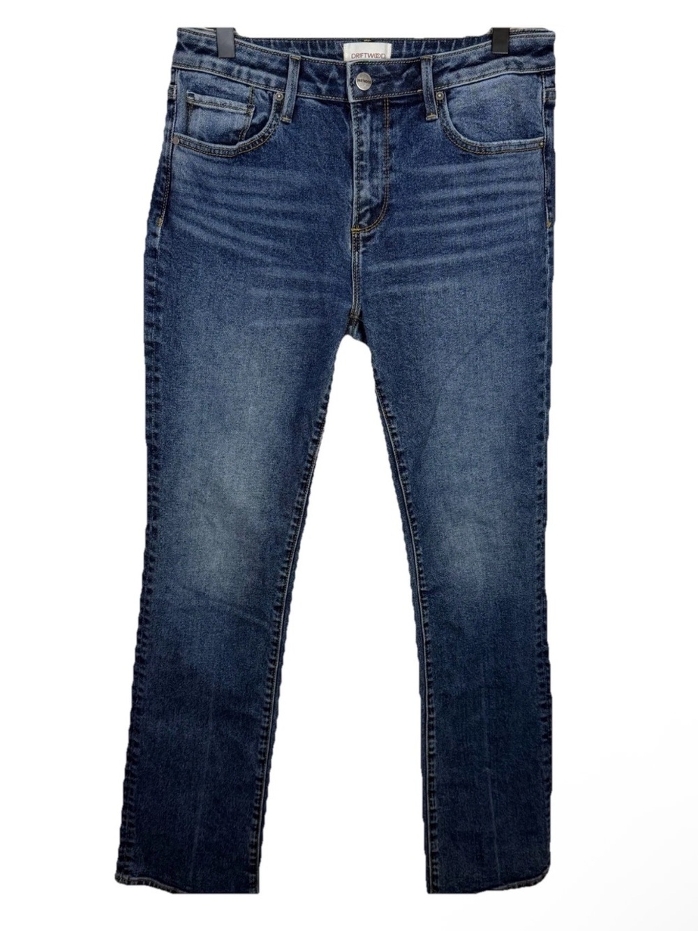 Driftwood Kelly Bootcut Jeans Womens Size 28 Blue Denim Boho Casual Stretch